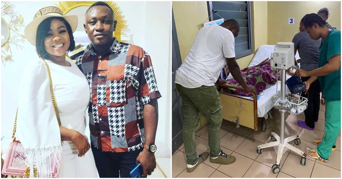 Photo of Sadick Assah with Empress Gift & at the hospital Photo of Sadick Assah with Empress Gift & at the hospital