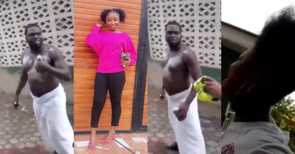Kumawood actress Joyce Boakye clashes with 'juju man' over curses placed on her (video) Kumawood actress Joyce Boakye clashes with 'juju man' over curses placed on her (video)
