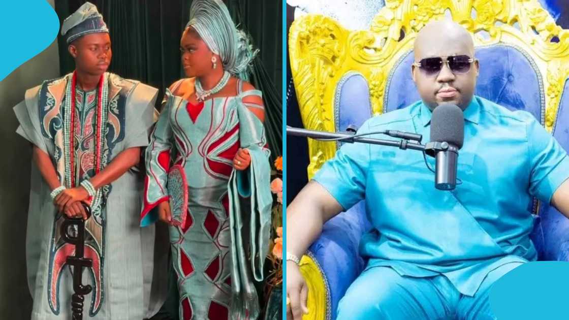 Karma President prophecy, Peller and Jarvis wedding, social media couple Ghana, spiritual forces relationship, traditional marriage predictions, soulmates and separation
