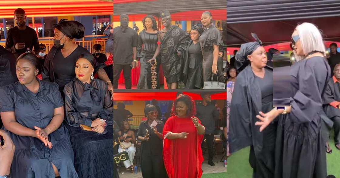McBrown, Tracey Boakye, Fadda Dickson, Hajia4Real, others mourn with Afia Schwar McBrown, Tracey Boakye, Fadda Dickson, Hajia4Real, others mourn with Afia Schwar