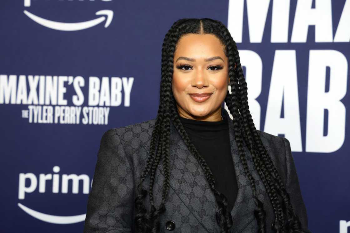 Crystal Renee Hayslett poses at the Rialto Center for the Arts in Atlanta, Georgia. Crystal Renee Hayslett poses at the Rialto Center for the Arts in Atlanta, Georgia.