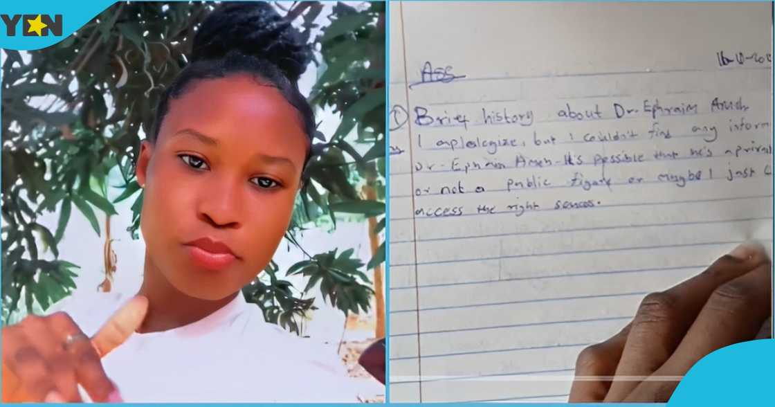 Photo of Ghanaian teacher and homework assignment. Photo of Ghanaian teacher and homework assignment.