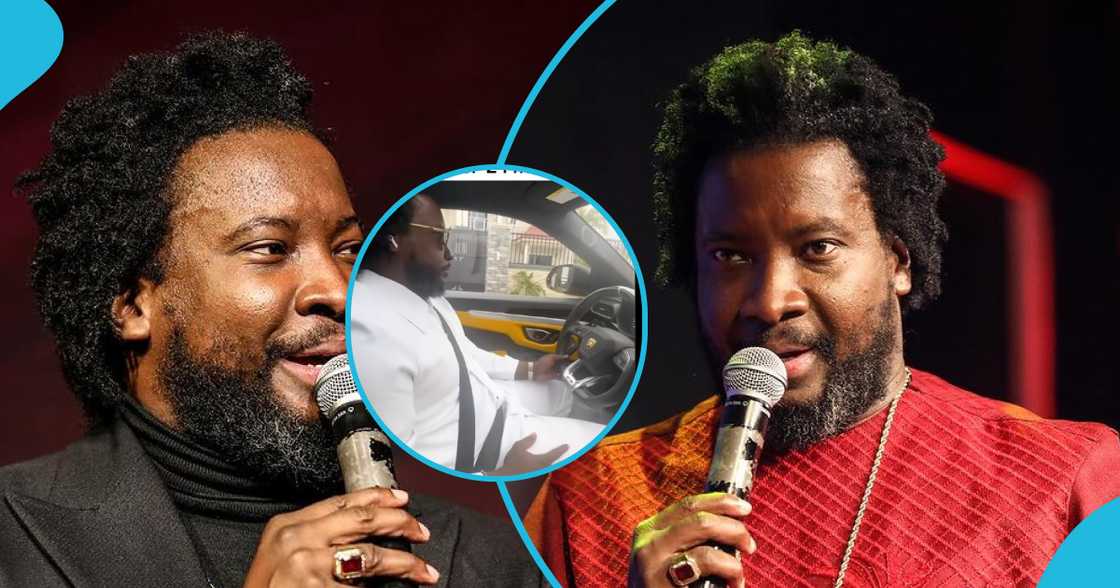 Sonnie Badu Flaunts His Expensive Lamborghini In Ghana, Netizens React (Video) Sonnie Badu Flaunts His Expensive Lamborghini In Ghana, Netizens React (Video)