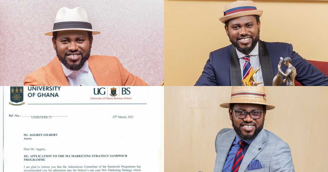 Abeiku Santana Gets Admission Into UGBS For Another Master's Degree Abeiku Santana Gets Admission Into UGBS For Another Master's Degree
