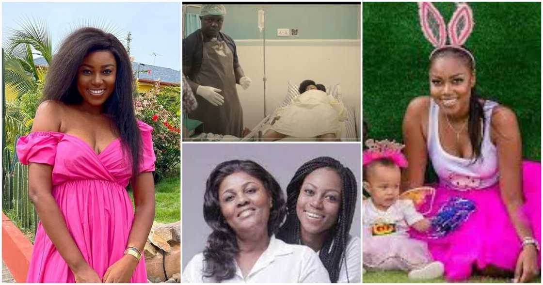 Yvonne Nelson, her mother and her beautiful daughter Yvonne Nelson, her mother and her beautiful daughter