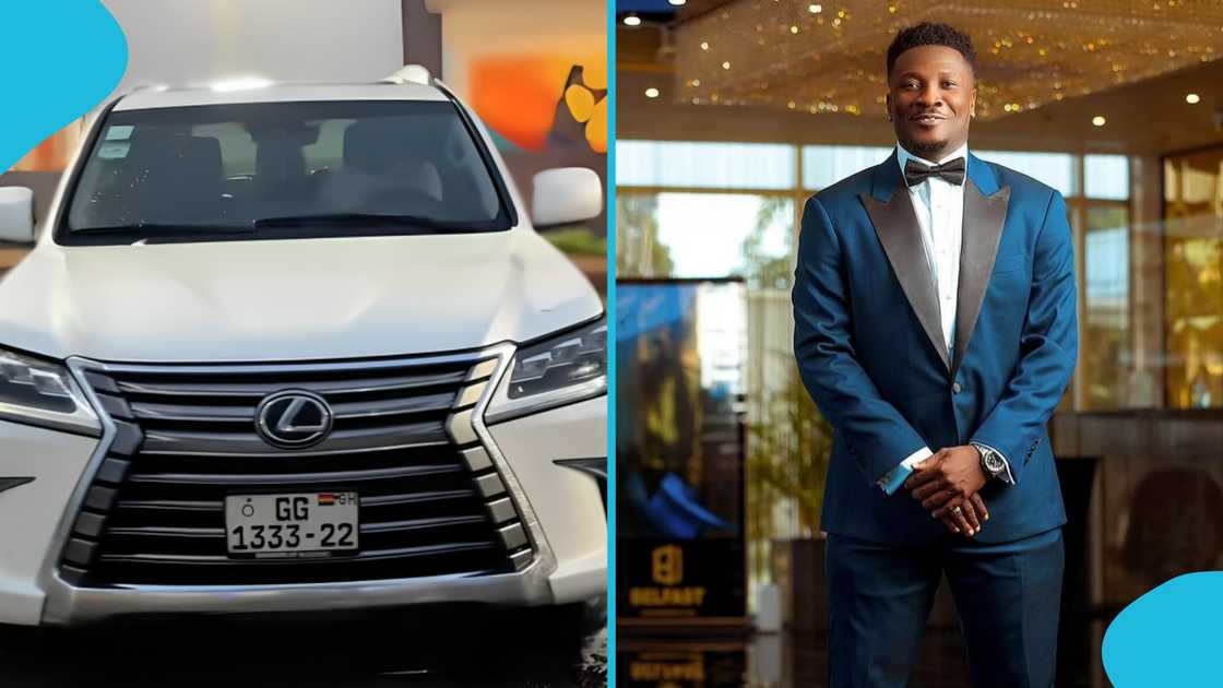 Asamoah Gyan, Lexus, LX 570, automobile, Ghana football, Black Stars, CAF, African Schools Football Championship, Legon, University of Ghana.