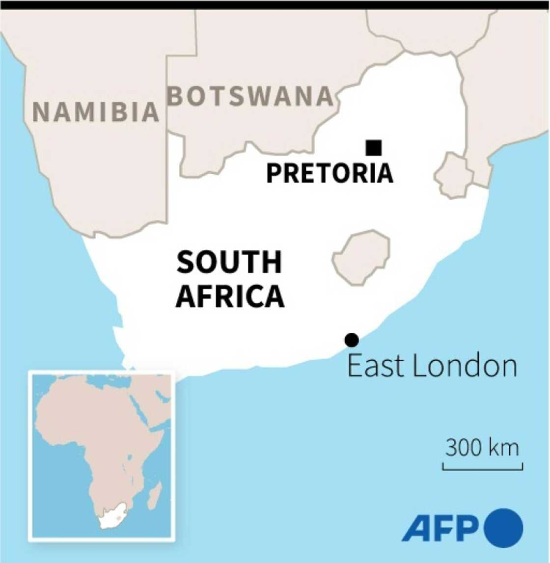 The deaths occurred at a township pub in East London The deaths occurred at a township pub in East London