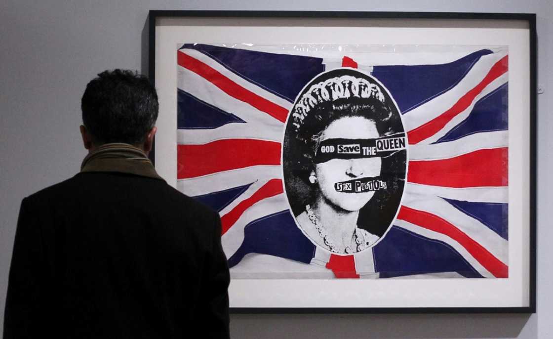 The cover of The Sex Pistols' 1977 single 'God Save The Queen' became a defining image of the punk movement The cover of The Sex Pistols' 1977 single 'God Save The Queen' became a defining image of the punk movement