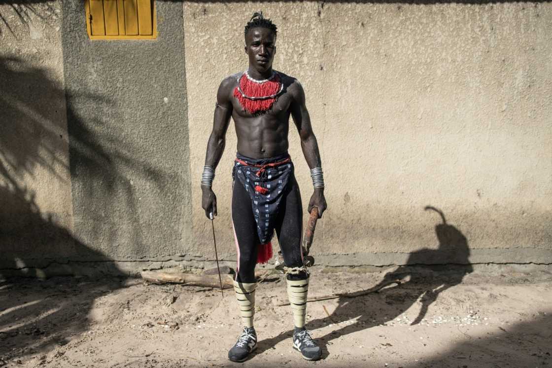 In the Diola community, learning the warrior values of strength, discipline and endurance is a key part of the passage to manhood In the Diola community, learning the warrior values of strength, discipline and endurance is a key part of the passage to manhood