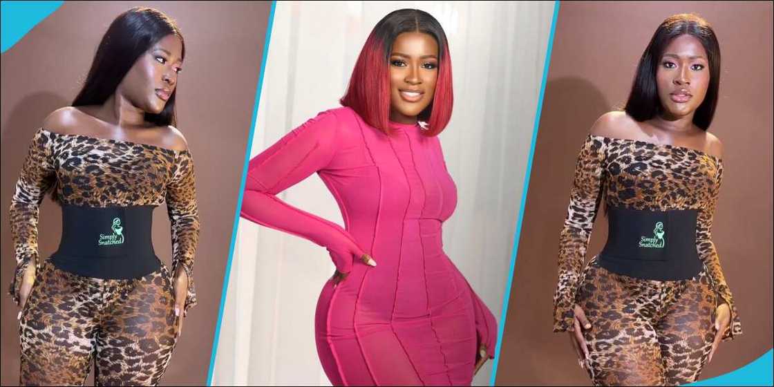 Fella Makafui slays in leopard print jumpsuit Fella Makafui slays in leopard print jumpsuit