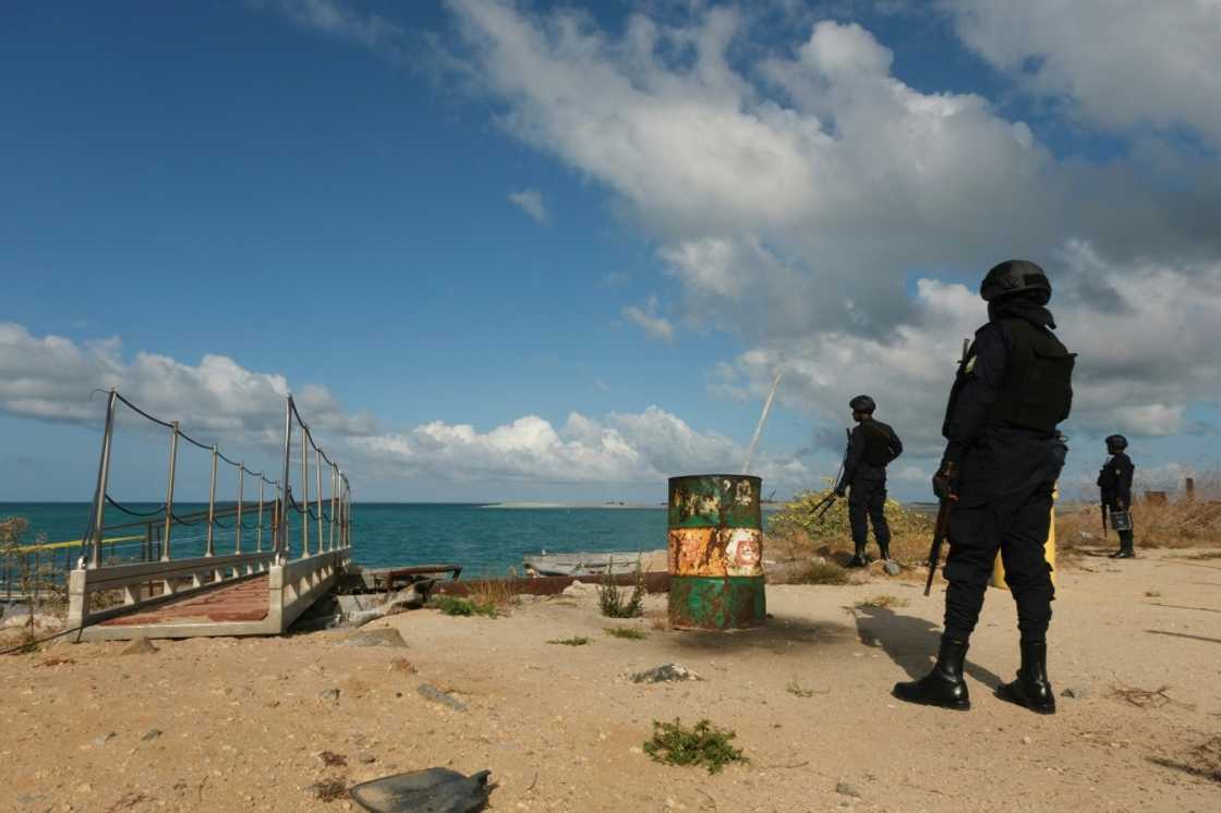 French oil giant TotalEnergies' base is a heavily protected enclave built on the Afungi peninsula