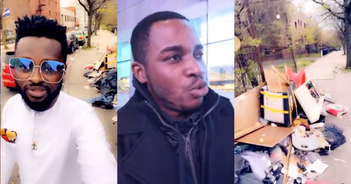 Ghanaian in US challenges Twene Jonas with video of dirty New York province Ghanaian in US challenges Twene Jonas with video of dirty New York province