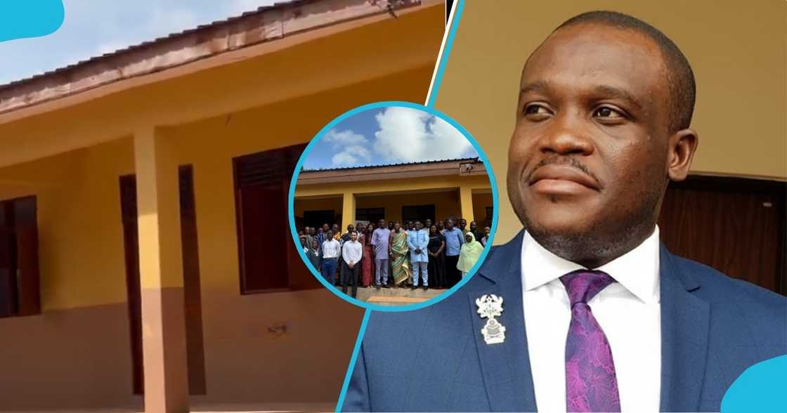 Samuel Nartey George, Dzata foundation, Joberg foundation, school block, Afienya D/A basic school Samuel Nartey George, Dzata foundation, Joberg foundation, school block, Afienya D/A basic school