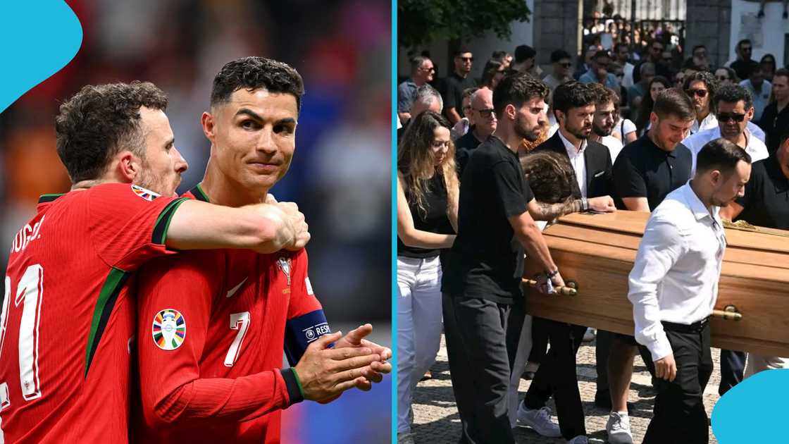 Cristiano Ronaldo, Diogo Jota, funeral, Portugal Cristiano Ronaldo, Diogo Jota, funeral, Portugal