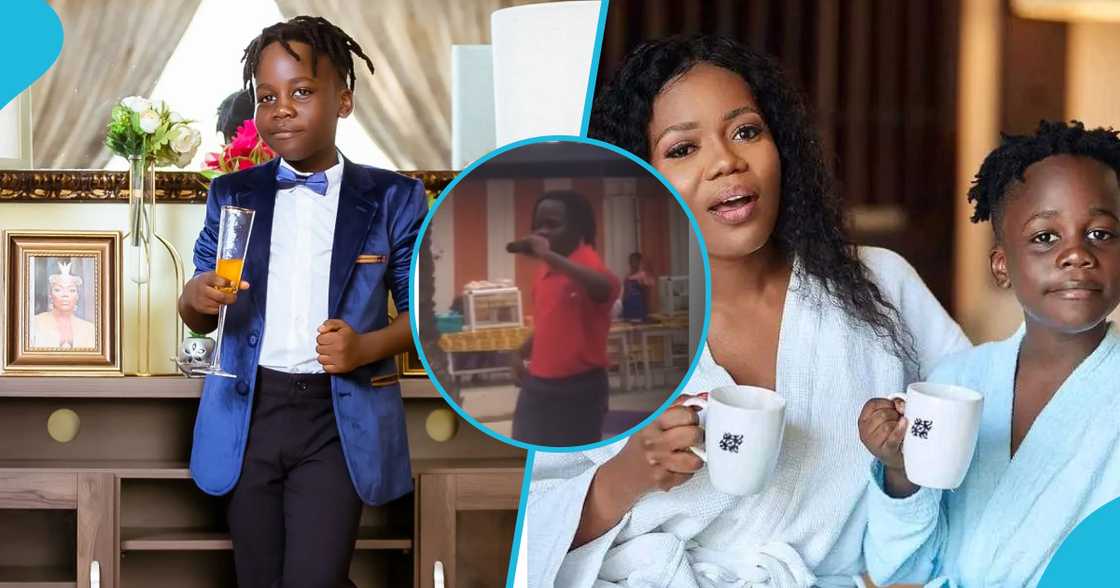 Mzbel's Son Storms With School Electrifying Performance Mzbel's Son Storms With School Electrifying Performance