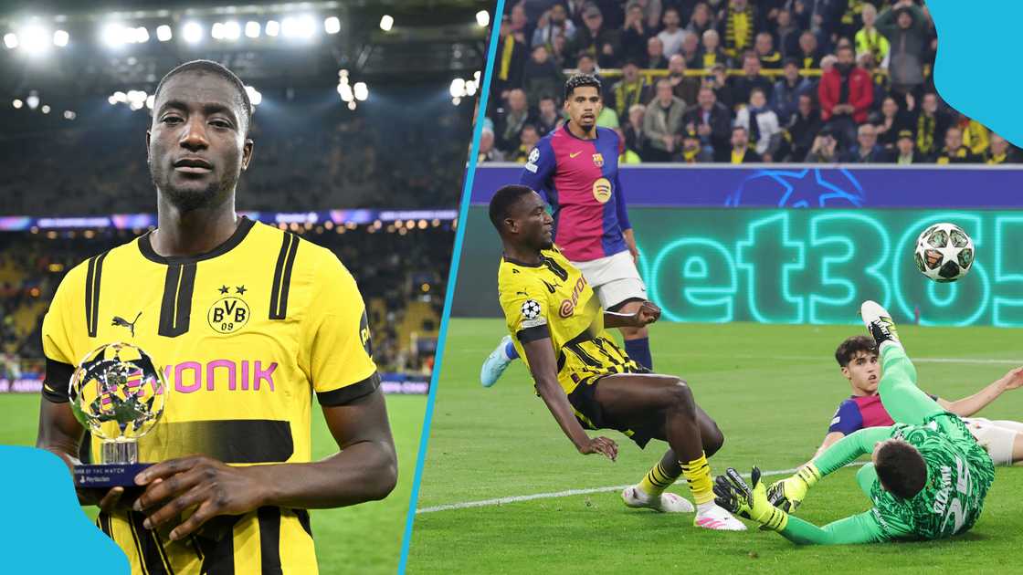 Serhou Guirassy breaks several African records with Champions League hat trick against Barcelona Serhou Guirassy breaks several African records with Champions League hat trick against Barcelona