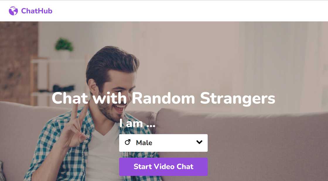 ChatHub homepage. ChatHub homepage.