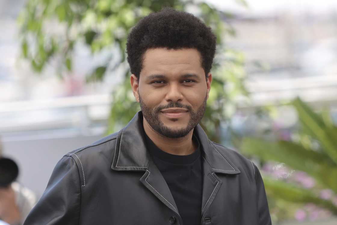 The Weeknd is standing in France The Weeknd is standing in France