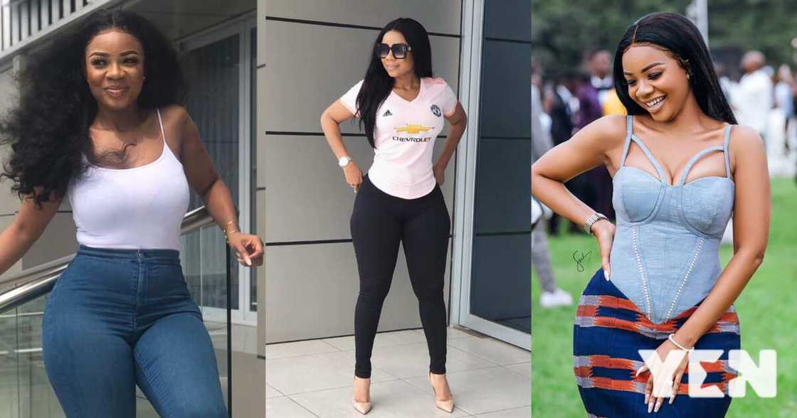 TV star Serwaa Amihere serves fans with beautiful photo