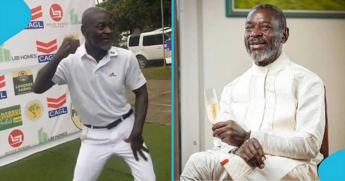 Captain Prince Kofi Amoabeng, dance move, news, golf club, ghana news Captain Prince Kofi Amoabeng, dance move, news, golf club, ghana news