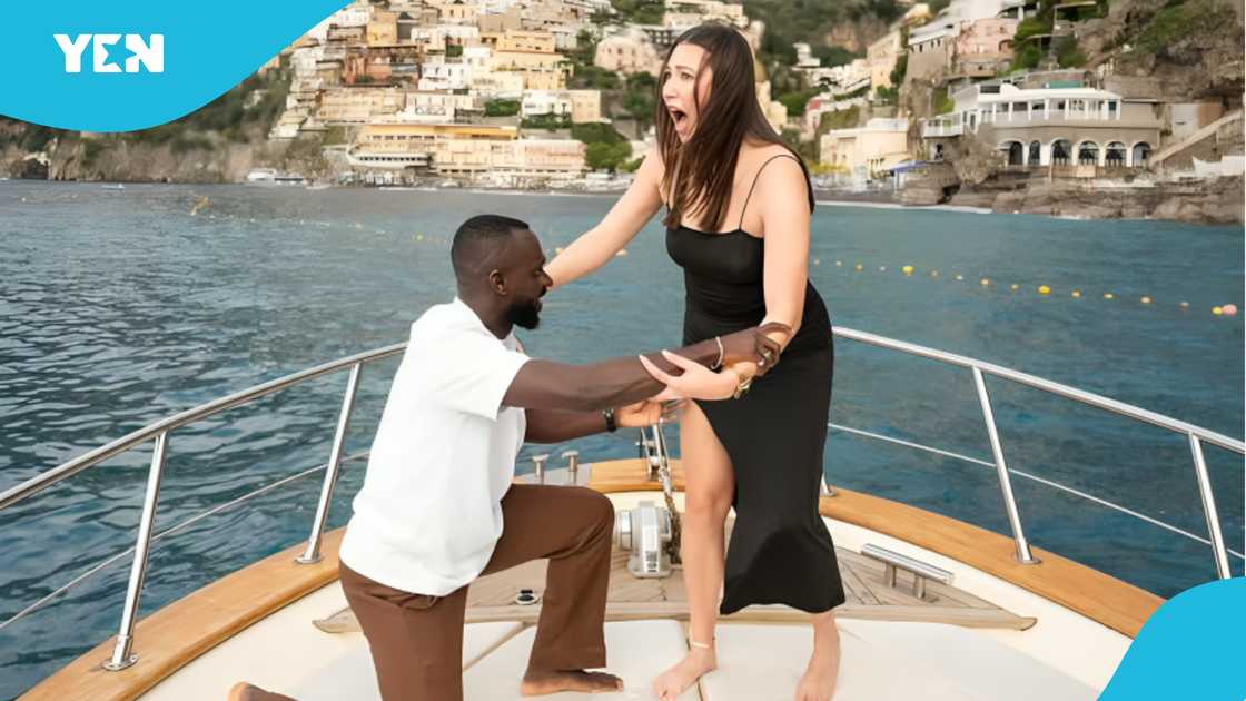 Benjamin Azamati, Azamati proposes to his girlfriend, Racquel Chavez, national 100m record holder, 4x100m relay, Tokyo 2025.