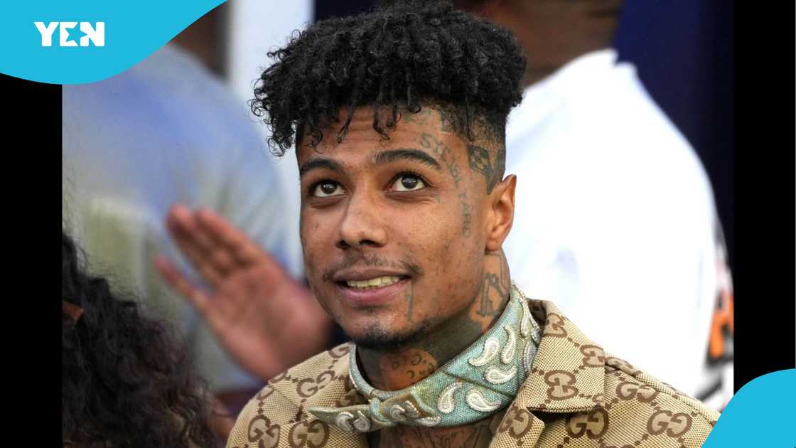 Blueface arrested, Blueface arrest in California, Blueface swatting incident, Santa Clarita arrest, false emergency call, rapper Blueface legal troubles