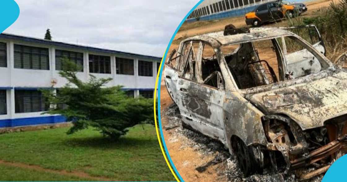 Osino Presby clash leads to one dead, and a vehicle burnt. Osino Presby clash leads to one dead, and a vehicle burnt.