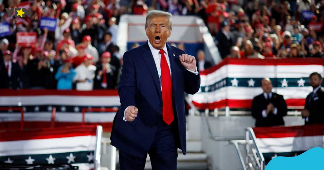 Donald Trump has declared victory in the 2024 US Elections over Democratic rival, Kamala Harris. Donald Trump has declared victory in the 2024 US Elections over Democratic rival, Kamala Harris.