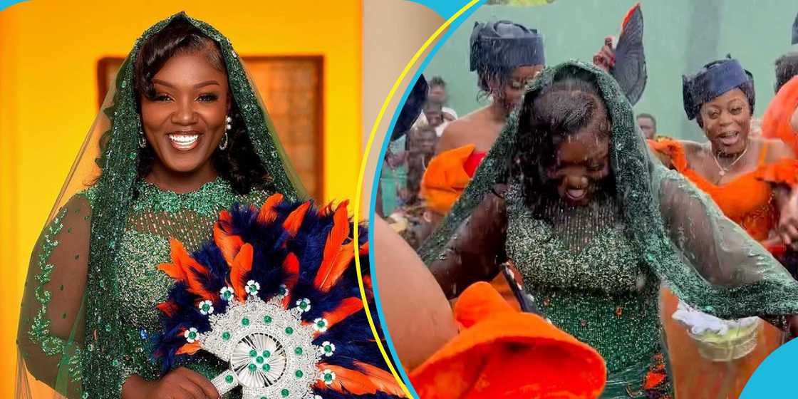 Tima Kumkum dances in the rain at wedding