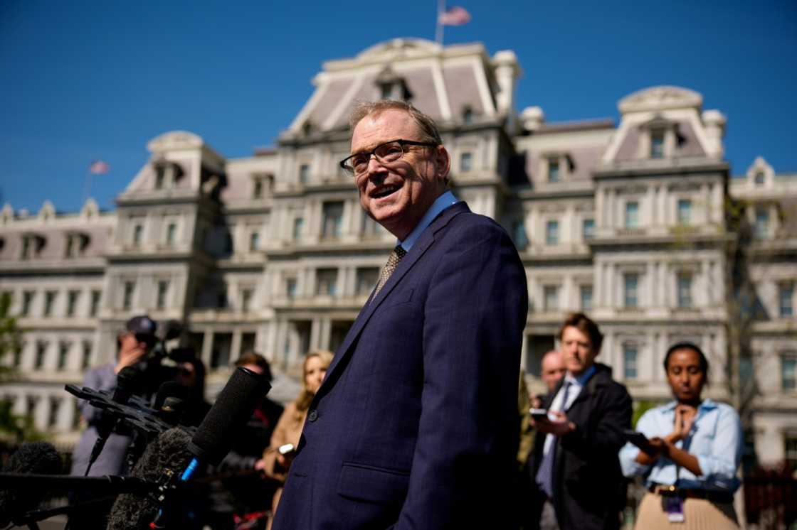 White House National Economic Council Director Kevin Hassett said three trade agreements were close to being finalised White House National Economic Council Director Kevin Hassett said three trade agreements were close to being finalised