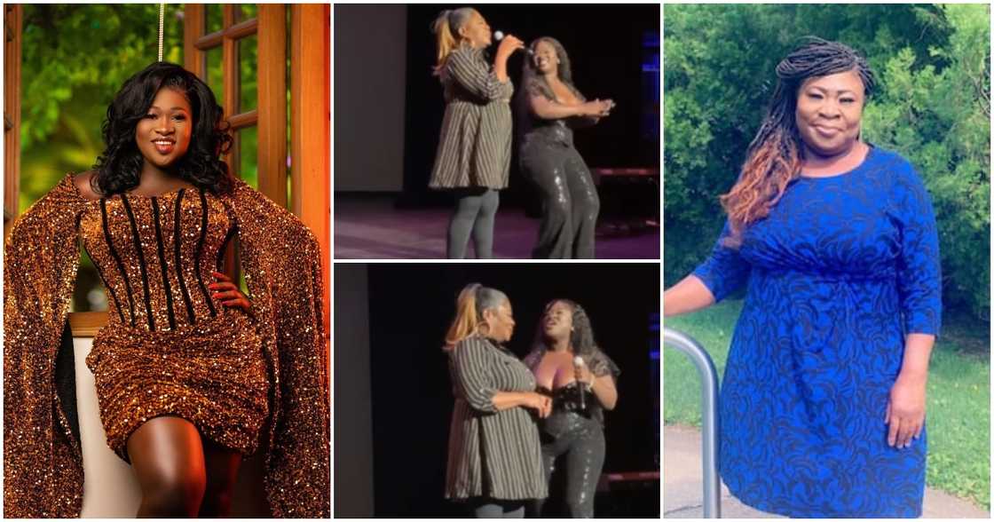 Sista Afia & mother Sista Afia & mother