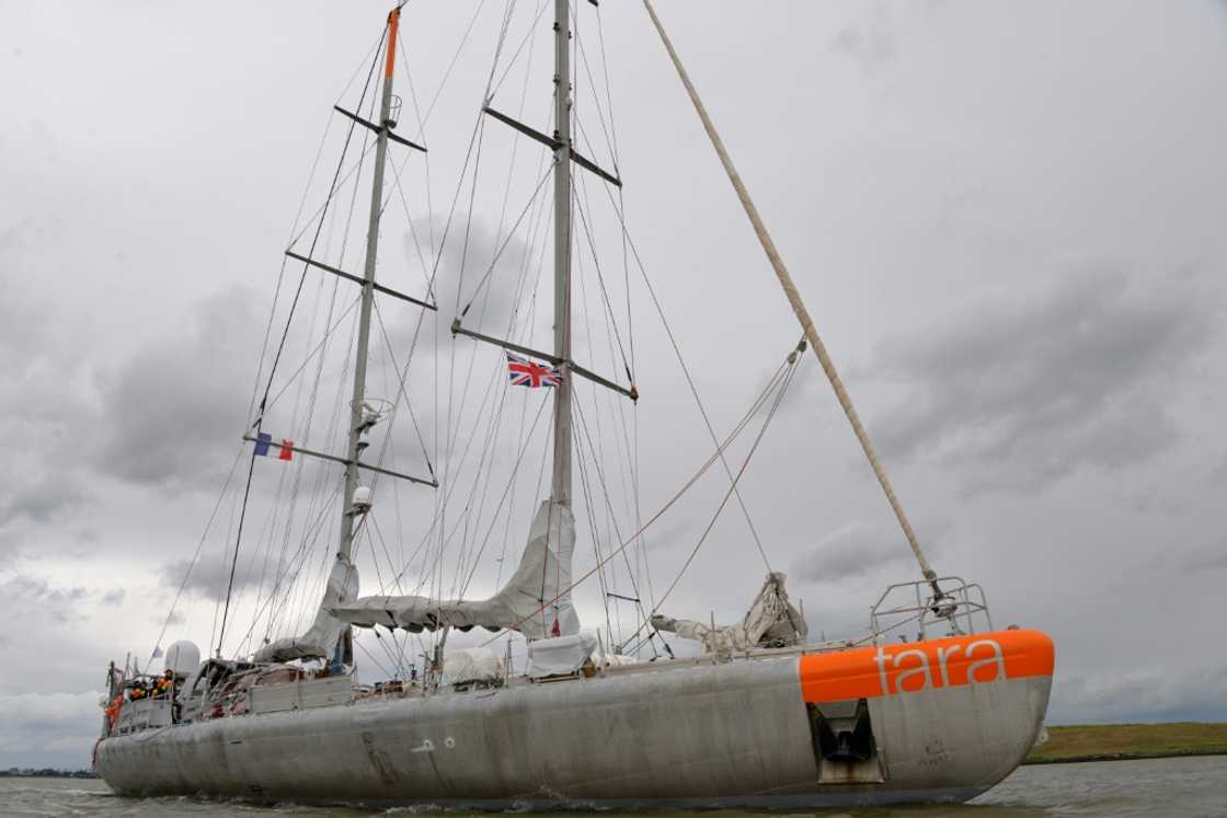 Tara left Lorient, France, in December 2020 for a 70,000-kilometre journey Tara left Lorient, France, in December 2020 for a 70,000-kilometre journey