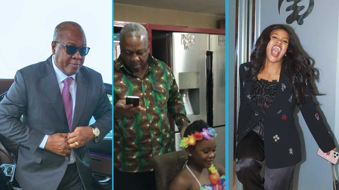 Farida Mahama, President John Dramani Mahama, Farida Mahama's childhood photo, President Mahama's sisters, President Mahama's brothers Farida Mahama, President John Dramani Mahama, Farida Mahama's childhood photo, President Mahama's sisters, President Mahama's brothers