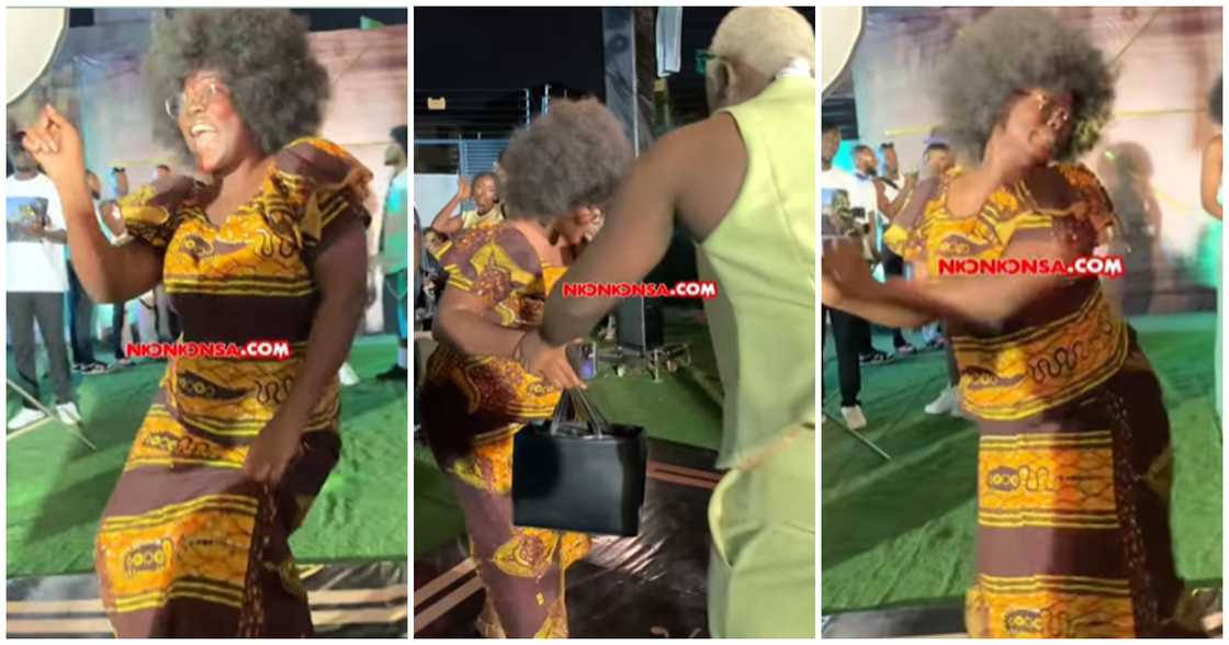 Asantewaa dances at Wesley Kesse's birthday party Asantewaa dances at Wesley Kesse's birthday party