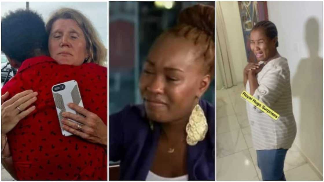They all cried while getting their gifts. They all cried while getting their gifts.