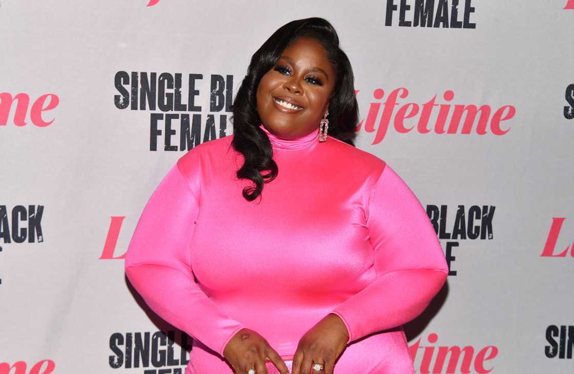 Actress Raven Goodwin attends the Atlanta screening of "Single Black Female"