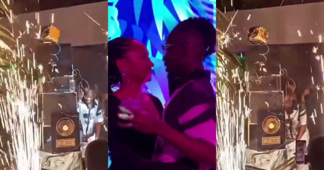 Mr Eazi @30: Video of singer's b'day cake looking bigger than a wedding cake pops up Mr Eazi @30: Video of singer's b'day cake looking bigger than a wedding cake pops up