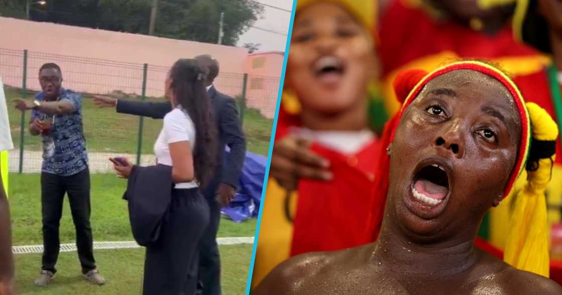 Ghanaian journalists and CAF reps Ghanaian journalists and CAF reps