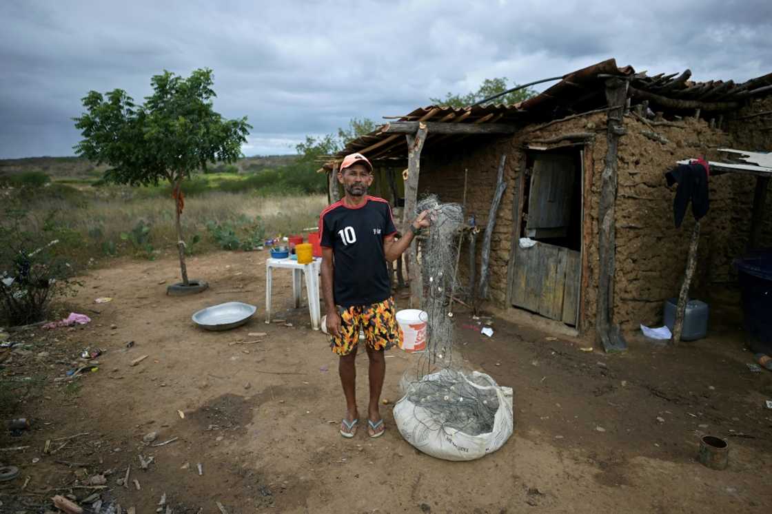 Fisherman Jose Duarte, who lives in the rural Sertao town of Ibimirim, says he sometimes struggles to feed his family