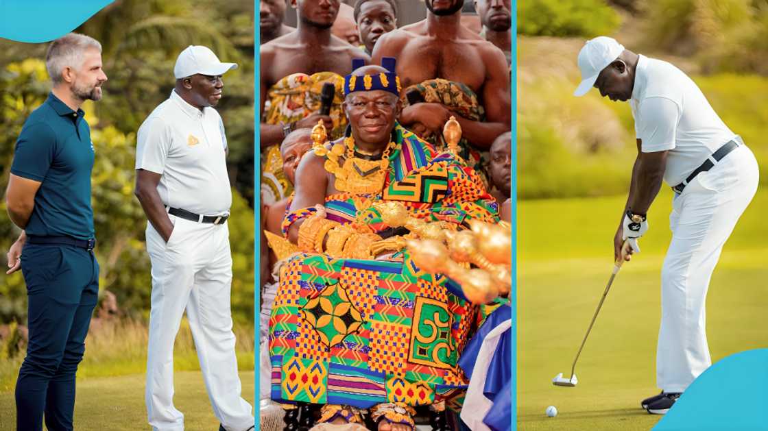 Otumfuo Osei Tutu II, Gulf course, pitch, Otumfuo visit Barbados, Royalty, King, Chief, Ghana, Education, People, GUBA Otumfuo Osei Tutu II, Gulf course, pitch, Otumfuo visit Barbados, Royalty, King, Chief, Ghana, Education, People, GUBA