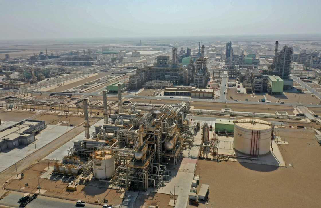 An oil refinery on the outskirts of Karbala, Iraq -- the country's oil income enables it to fund reconstruction An oil refinery on the outskirts of Karbala, Iraq -- the country's oil income enables it to fund reconstruction