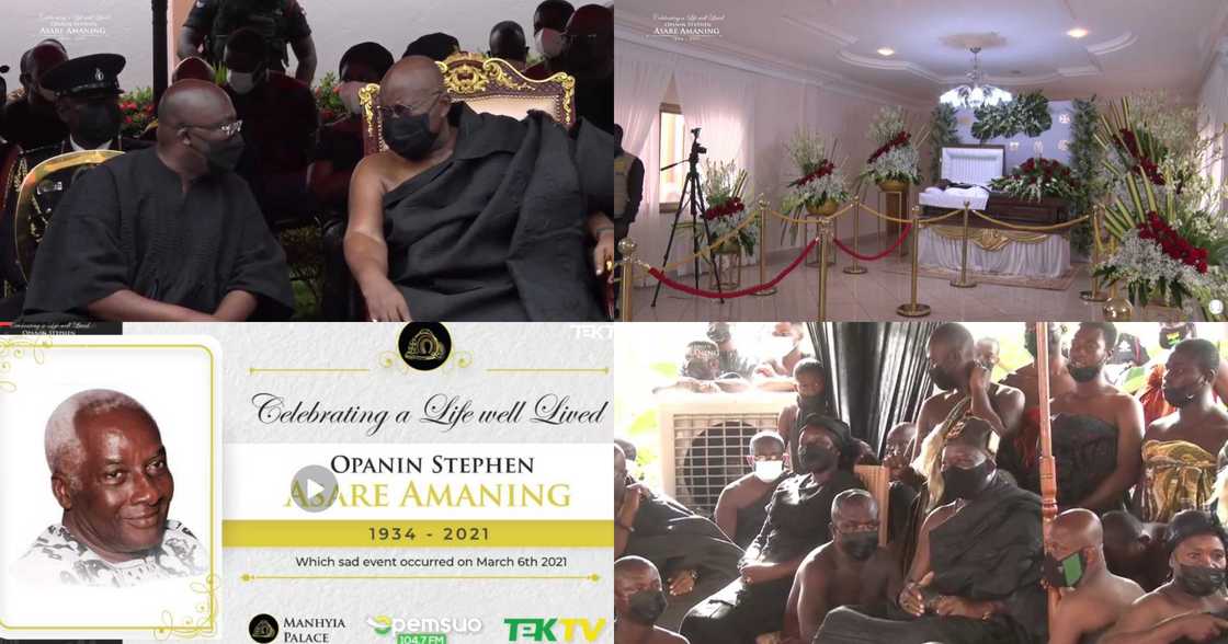 Akufo-Addo, Bawumia, Others Attend As Otumfuo Holds Burial Ceremony Of His Wife's Father (Video) Akufo-Addo, Bawumia, Others Attend As Otumfuo Holds Burial Ceremony Of His Wife's Father (Video)