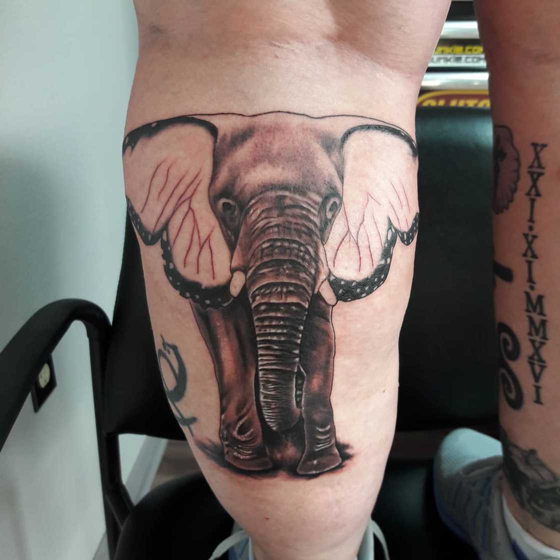 Elephant tattoo Elephant tattoo