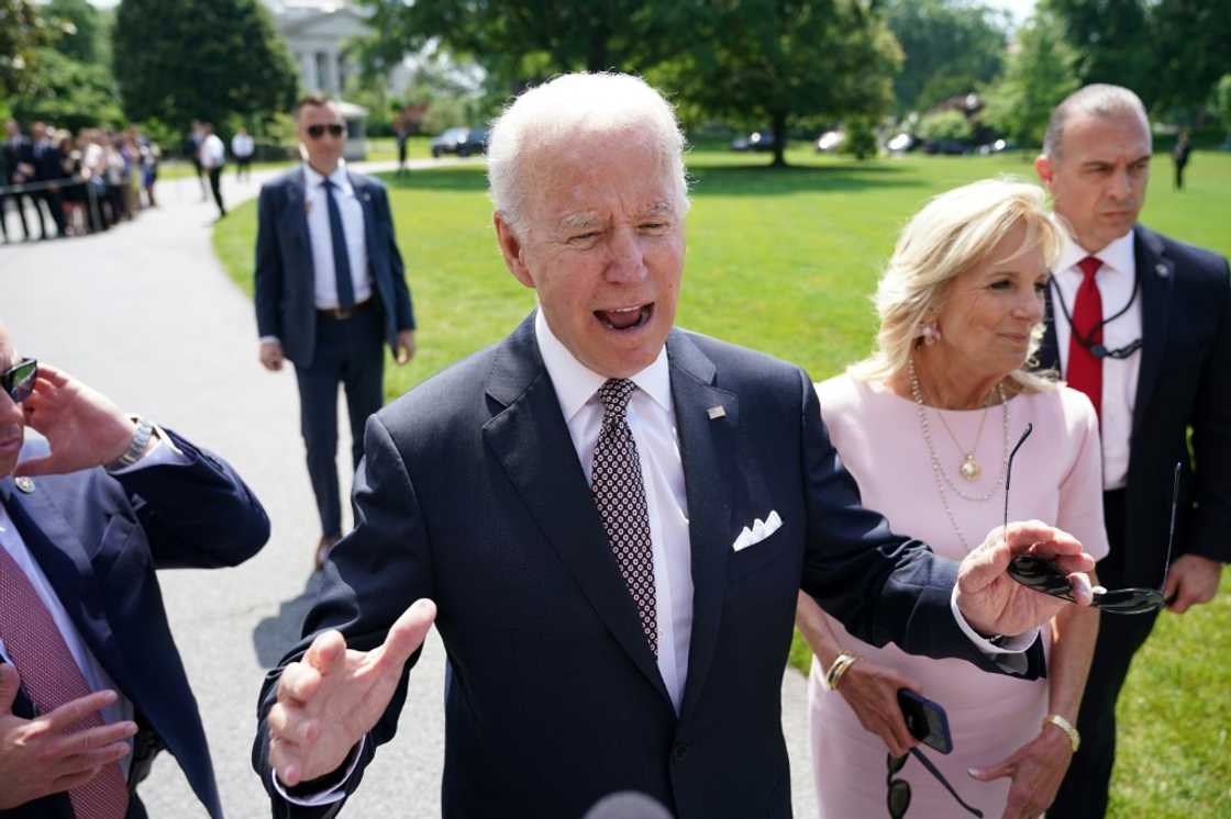 US President Joe Biden's White House is worried about a downturn, but says the American economy is strong US President Joe Biden's White House is worried about a downturn, but says the American economy is strong
