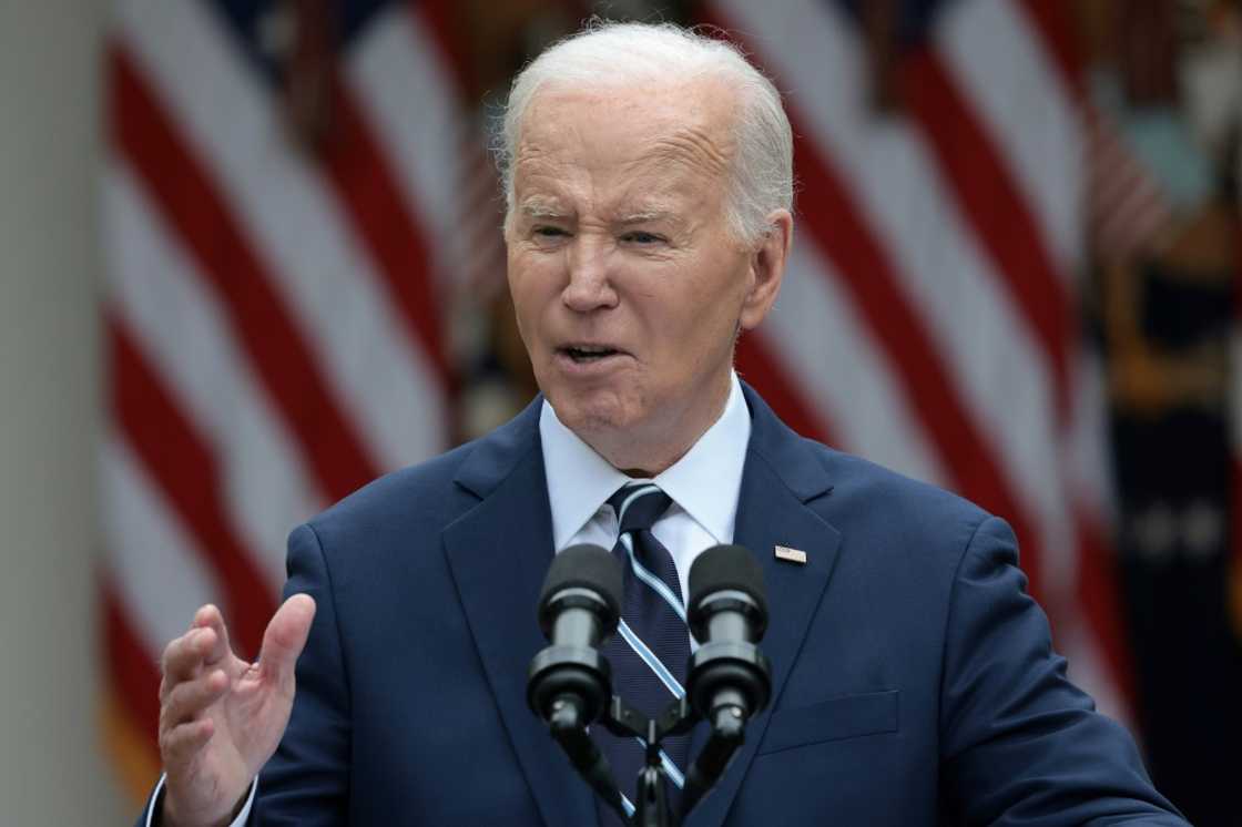 US President Joe Biden unveiled sharp tariff hikes on Chinese products like EVs and semiconductors US President Joe Biden unveiled sharp tariff hikes on Chinese products like EVs and semiconductors