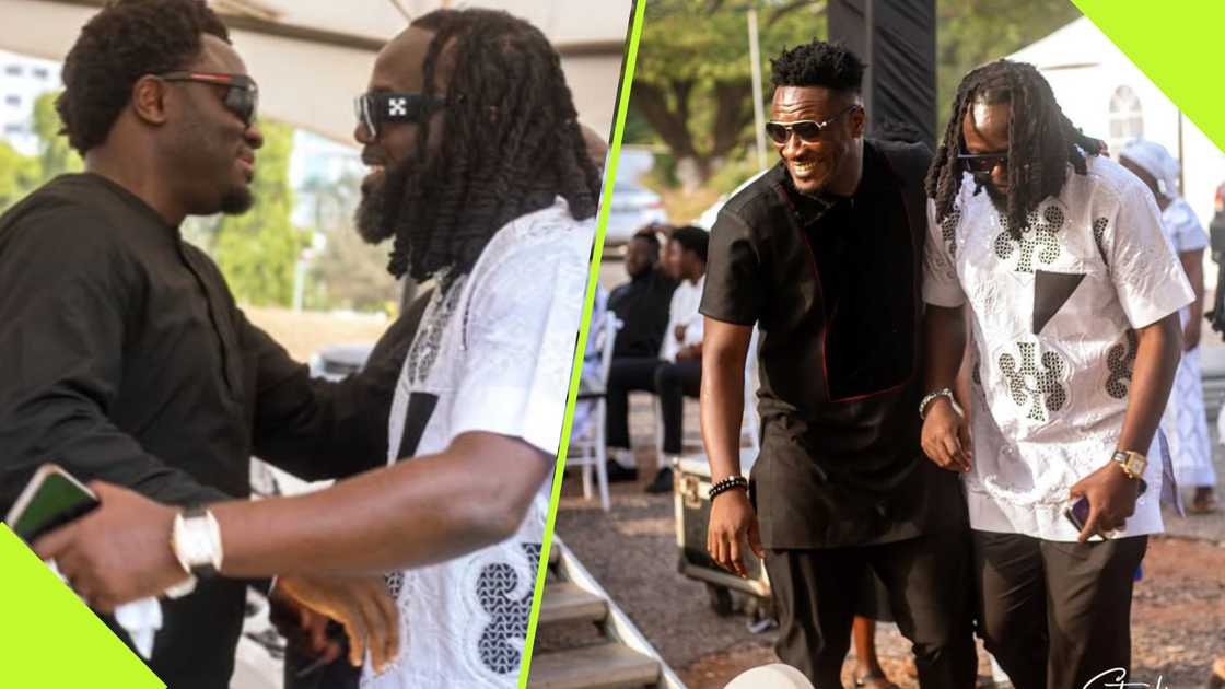 Former Black Stars players support Prince as he lays late mother to rest. Former Black Stars players support Prince as he lays late mother to rest.