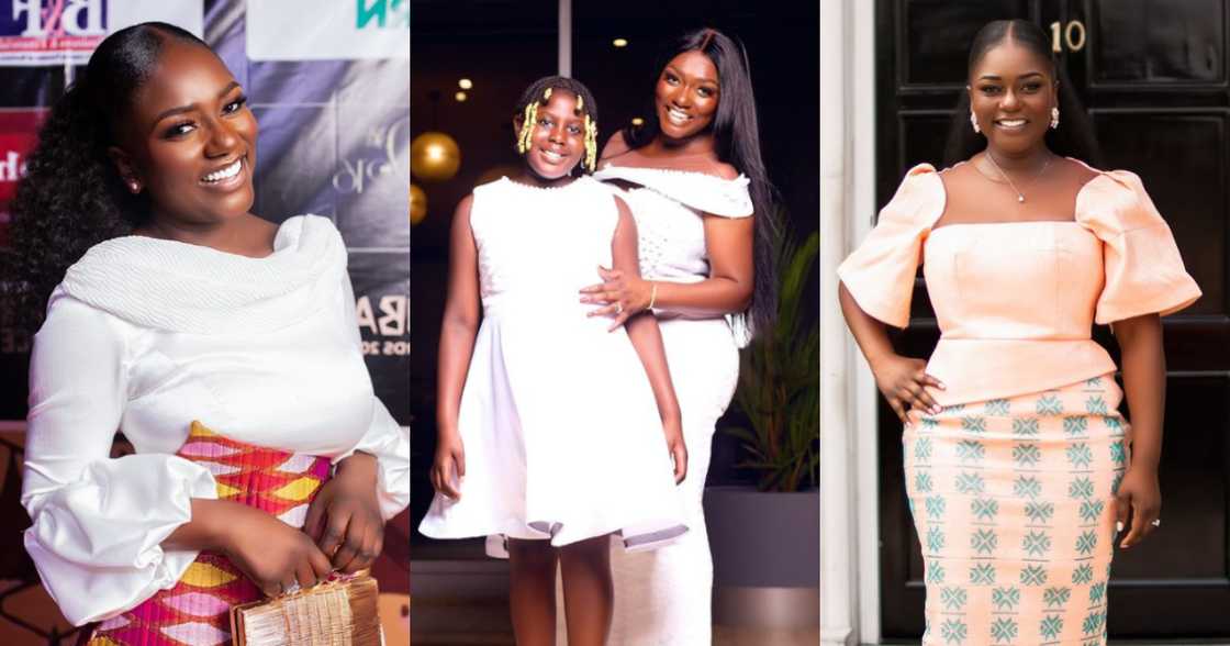 Dentaa Amoateng releases a beautiful photo to mark daughter's 10th b'day Dentaa Amoateng releases a beautiful photo to mark daughter's 10th b'day