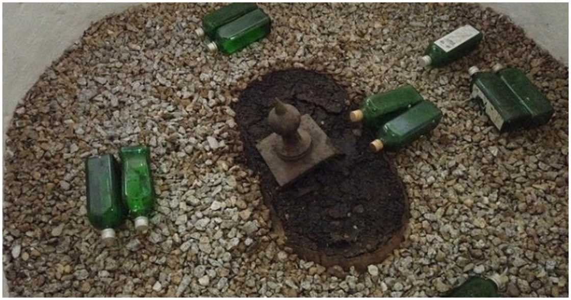 The sword has been stuck to the ground for over 300 years The sword has been stuck to the ground for over 300 years