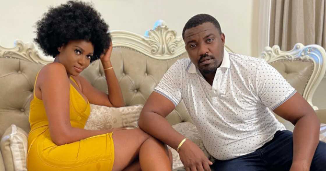 Yvonne Nelson and John Dumelo