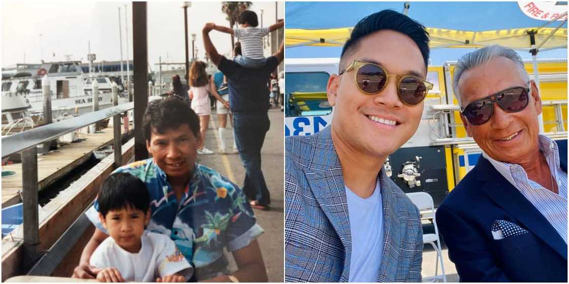 Bao Nguyen and his dad Bao Nguyen and his dad